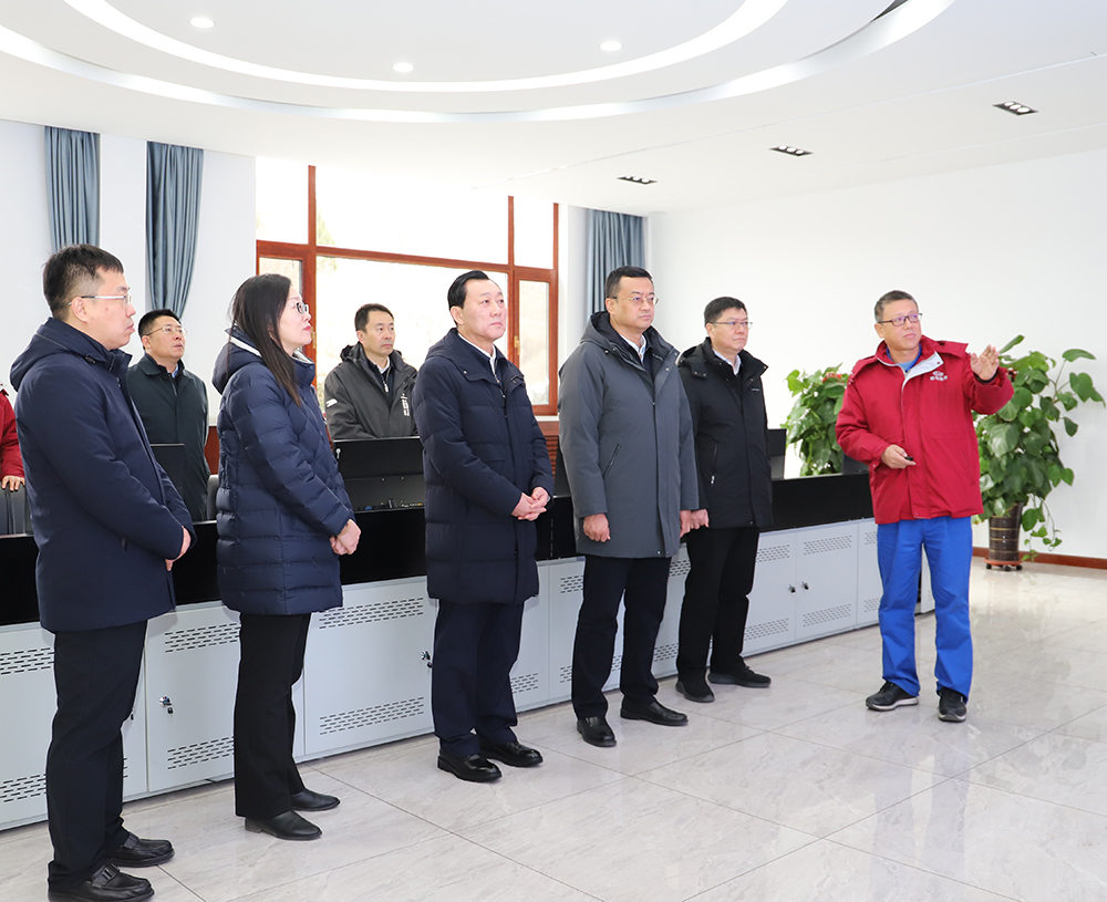 副省長高濤蒞臨我司調研指導工作